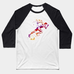 Track Runner Sprinter Sprinting - 02 Baseball T-Shirt